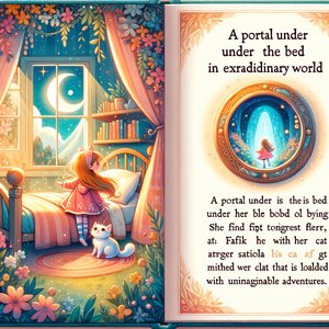 Portal under Zosia's bed