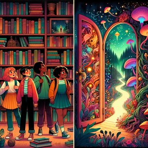 The Secret Wardrobe in the Library