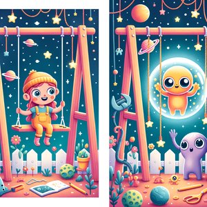 Susie and the space swing