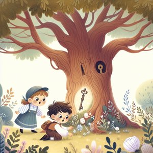 The lost key under the old oak tree