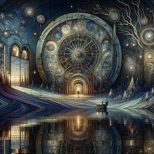 A night in which mirrors spoke