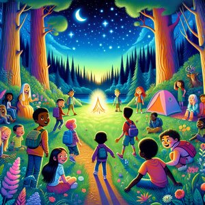 Disappearing lights in the Fear Glade