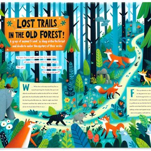 Lost Traces in the Old Forest