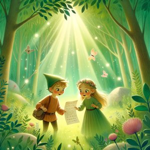 A mysterious letter in the Emerald Forest