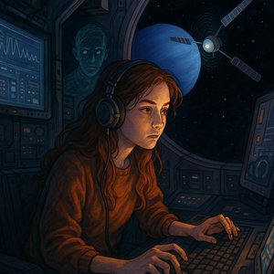 Echoes from a dark orbit