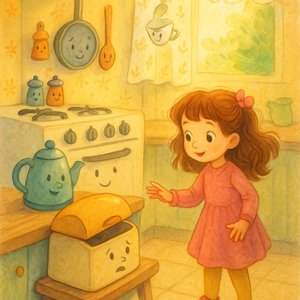 Lila and the talking kitchen