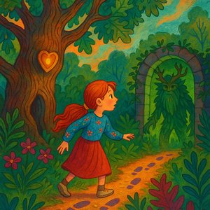 Path to the sacred grove