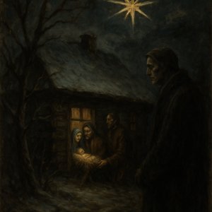 Shadow beneath the Star of Bethlehem