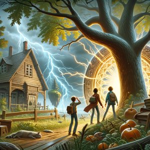 The Ring Under the Old Oak: An Adventure in the Land of the Levitating Isles