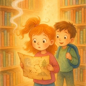 Zosia and the whisper in the library