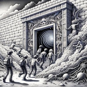 Portal under the Rust Gate