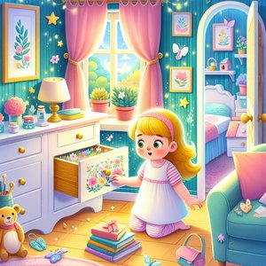 Enchanted Drawer in Amelka's Room