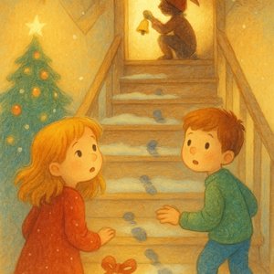 Christmas Eve whispering from the attic