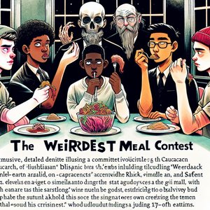 Creepy Strangest Dinner Competition