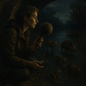 Tapping under the bridge