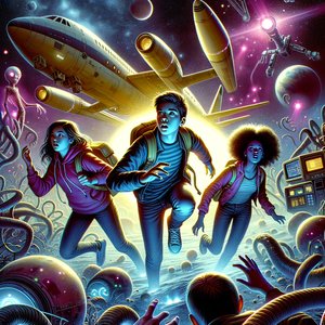 Space game of hide and seek