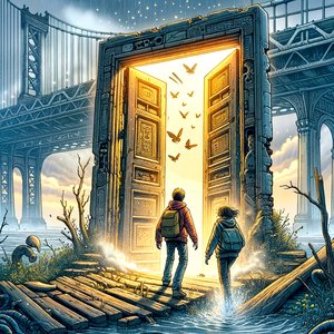 Portals under the old bridge