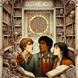 The secret door of the old library: The underground mystery of Olivia, Maciek and Lena