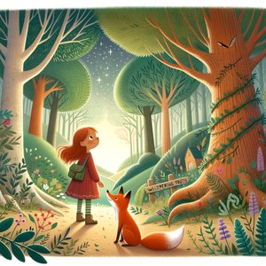 Lila and the Enchanted Forest of Whispers