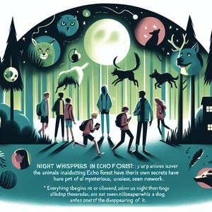 Night Whispers in Echo Forest