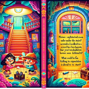 A puzzling room under the stairs