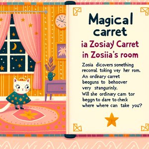 The magic carpet in Zosia's room