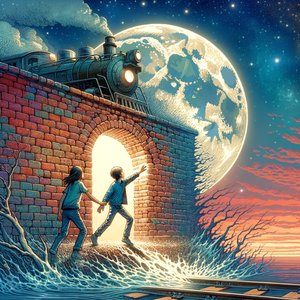 Platform zero and the full moon train