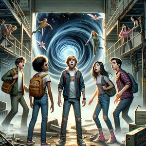 Passage behind the Glass Gate