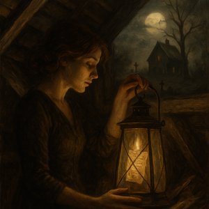 Lantern in the attic