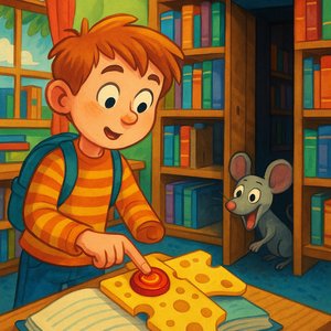 Frankie and the cheese button