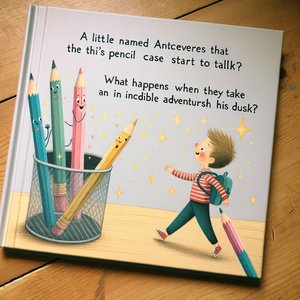 Talking Crayons in Antek's Pencil Case