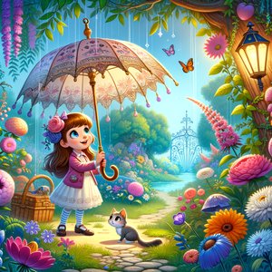 Amelka's enchanted umbrella