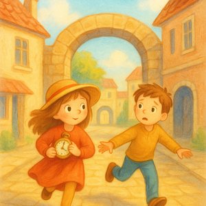 A watch that counts the seconds