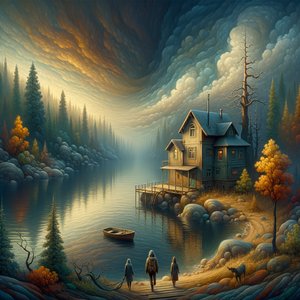 A blast from the side of Pomegranate Lake