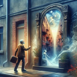 Scarlet Whisper From Behind the Mirror