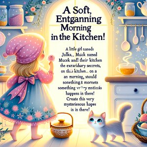 An enchanted morning in the kitchen