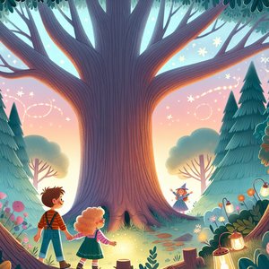 A riddle under a rustling tree