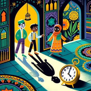 Clock from the Land of Overturned Shadows