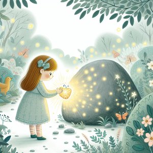 Tosia and the enchanted pebble