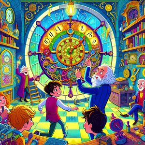 Clock from Leokadia's workshop