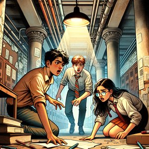 Unknown Space in the Basement of the School