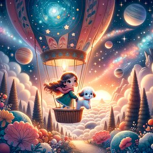 Nela and the Star Balloon