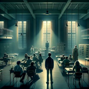 Night at the Old High School Laboratory