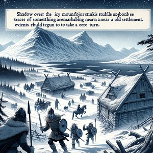 Shadow over the Fjord of the Icy Mountains