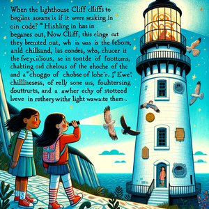 The lantern that winked