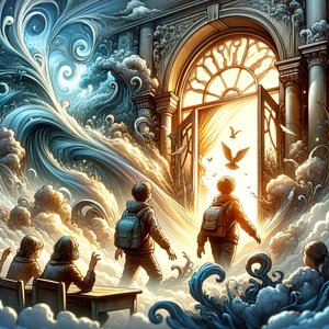 Passage through the Mirror Gate