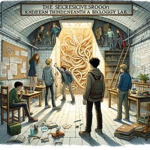 Secret classroom under the biology room