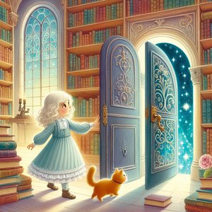 The Secret Door in the Library