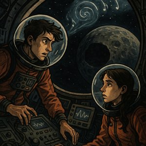 Echoes from the Dark Moon