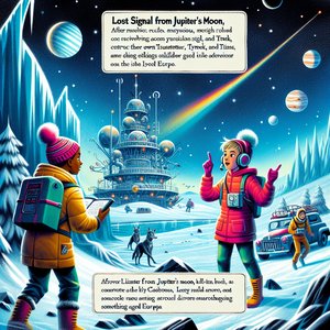 The Lost Signal from Jupiter's Moon